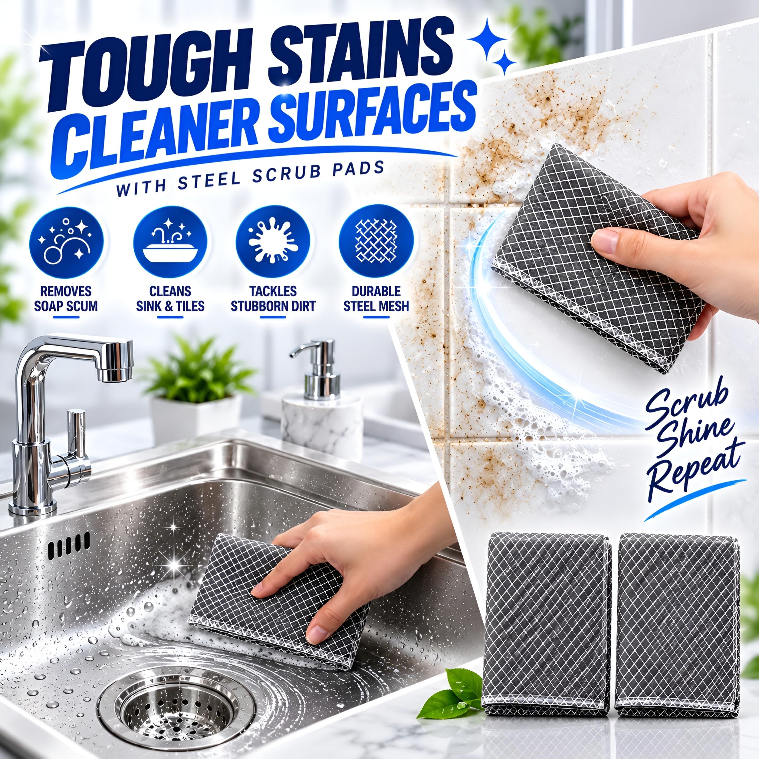 PulGos 7-in-1 Toilet Cleaning Set - Clean Your Bathroom! -7