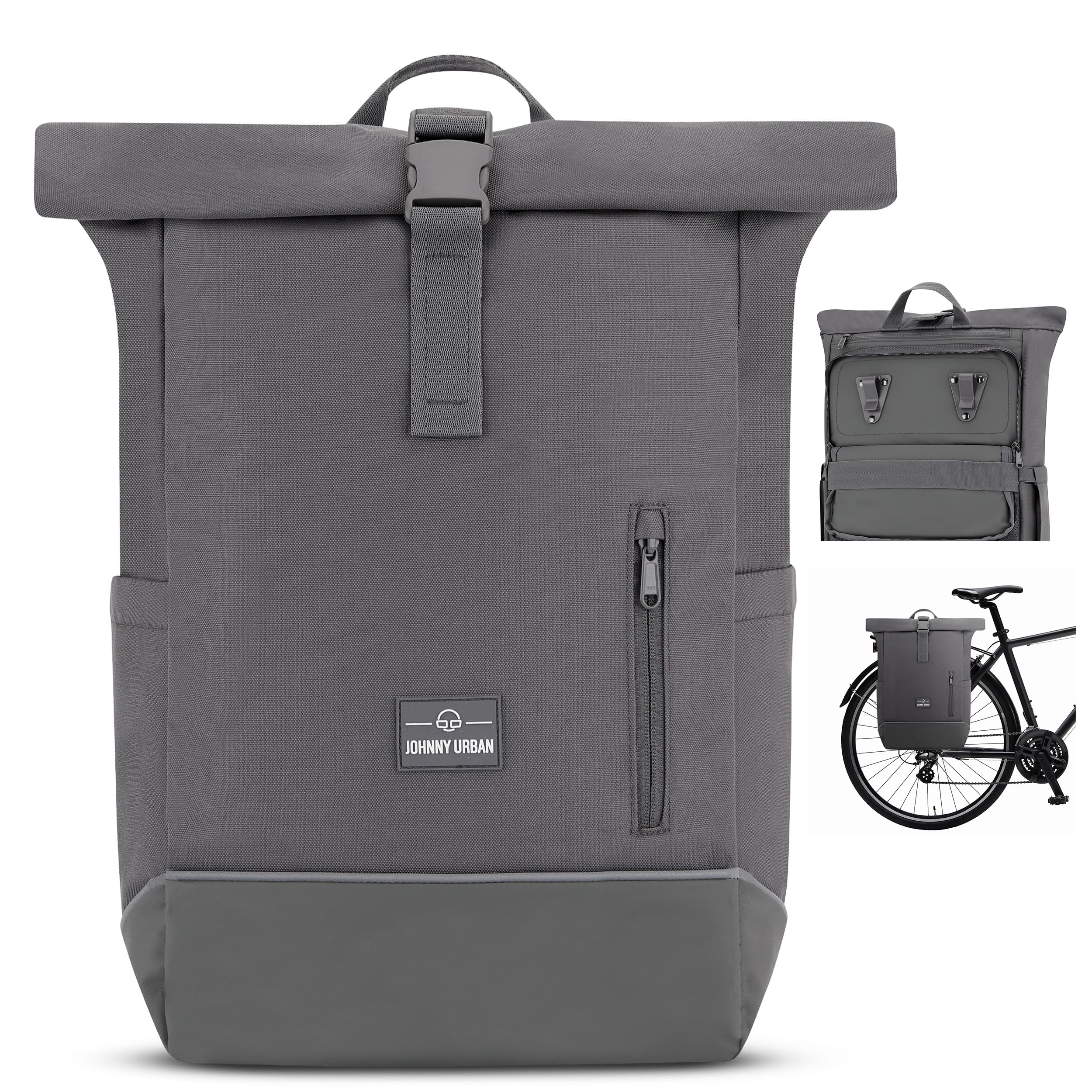 Johnny Urban Sacoche de vélo pour vélo – Robin Medium Bike – 2 en 1 – Sac à dos