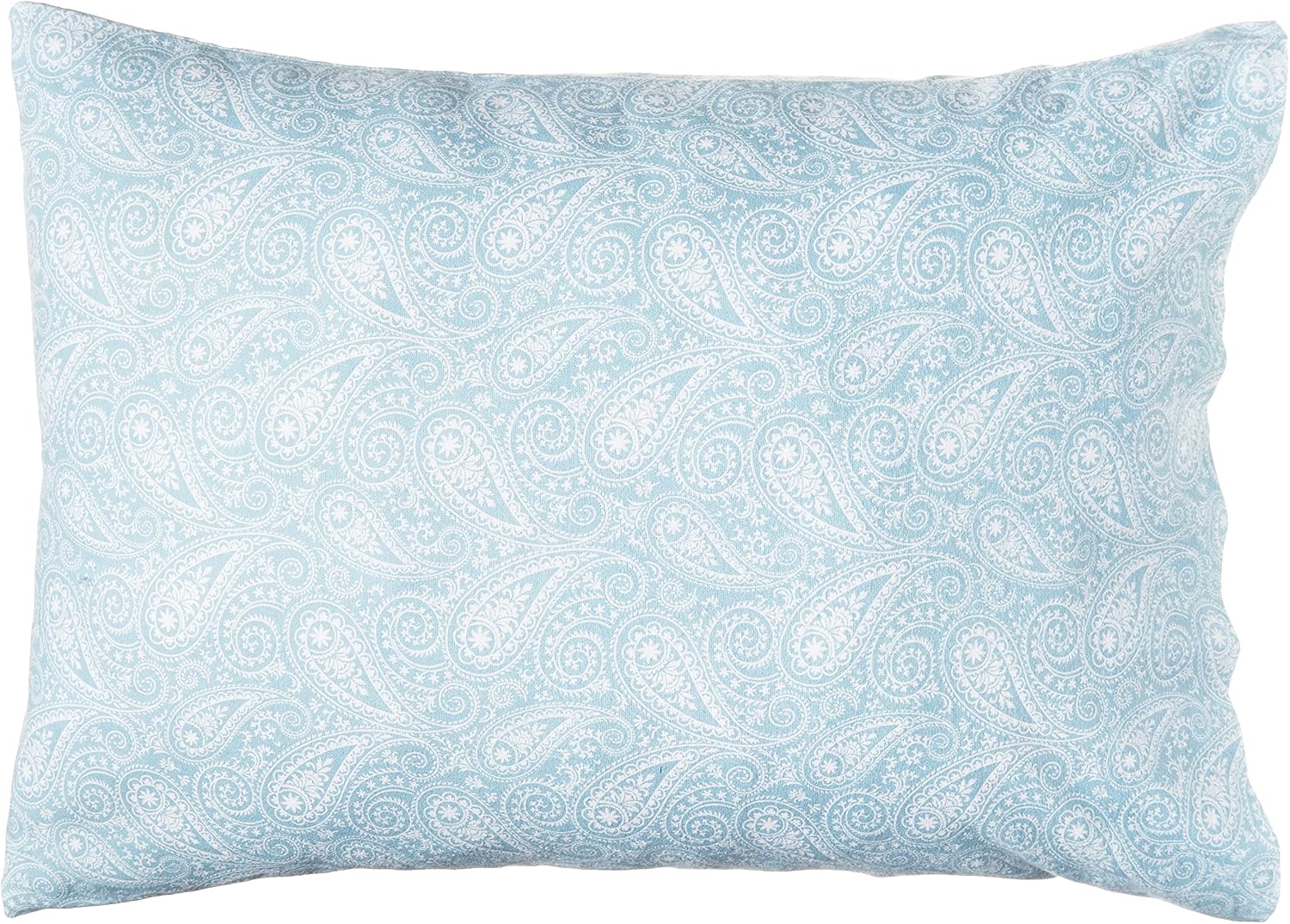 Brielle Home Flannel Sheet Set Cotton Soft Warm & Cozy Modern Chic with Elastic Deep Pockets, Queen, Paisley Park Spa