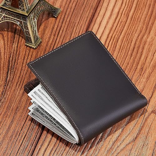 Miniatura 6 de Cartera de cuero grabada personalizada para hombre, para marido, novio, papá, hijo, cumpleaños, día del padre, Navidad, San Valentín, aniversario,