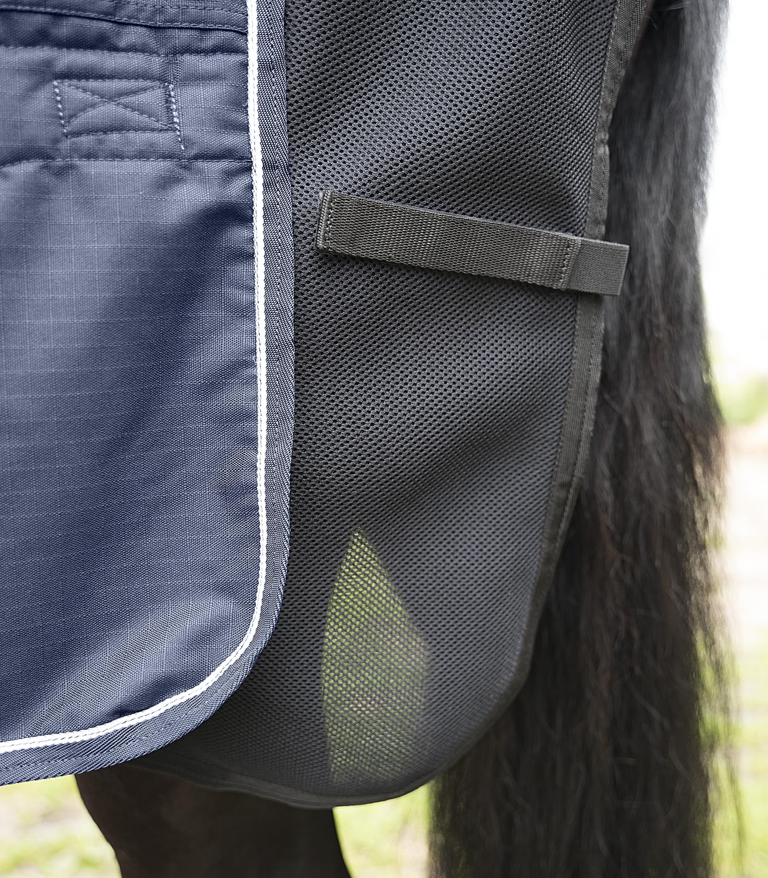Waldhausen Air Mesh Unterdecke, schwarz, 155 cm