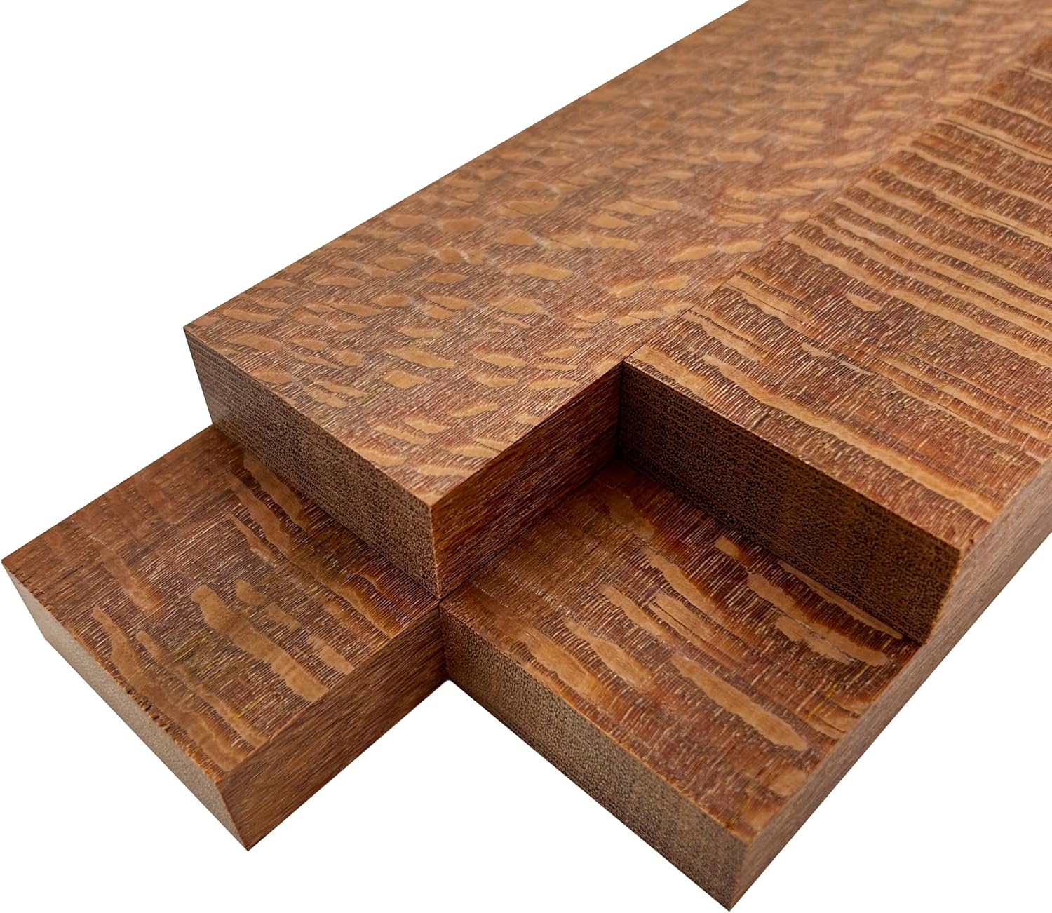 Leopardwood Lumber Board - 3/4" x 2" (4 Pcs) (4, 3/4" x 2" x 18")