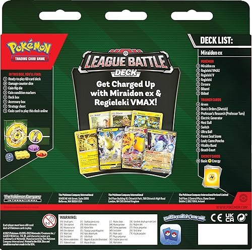 Miniatura 4 de Pokémon TCG: Baraja de batalla de la ex liga Miraidon