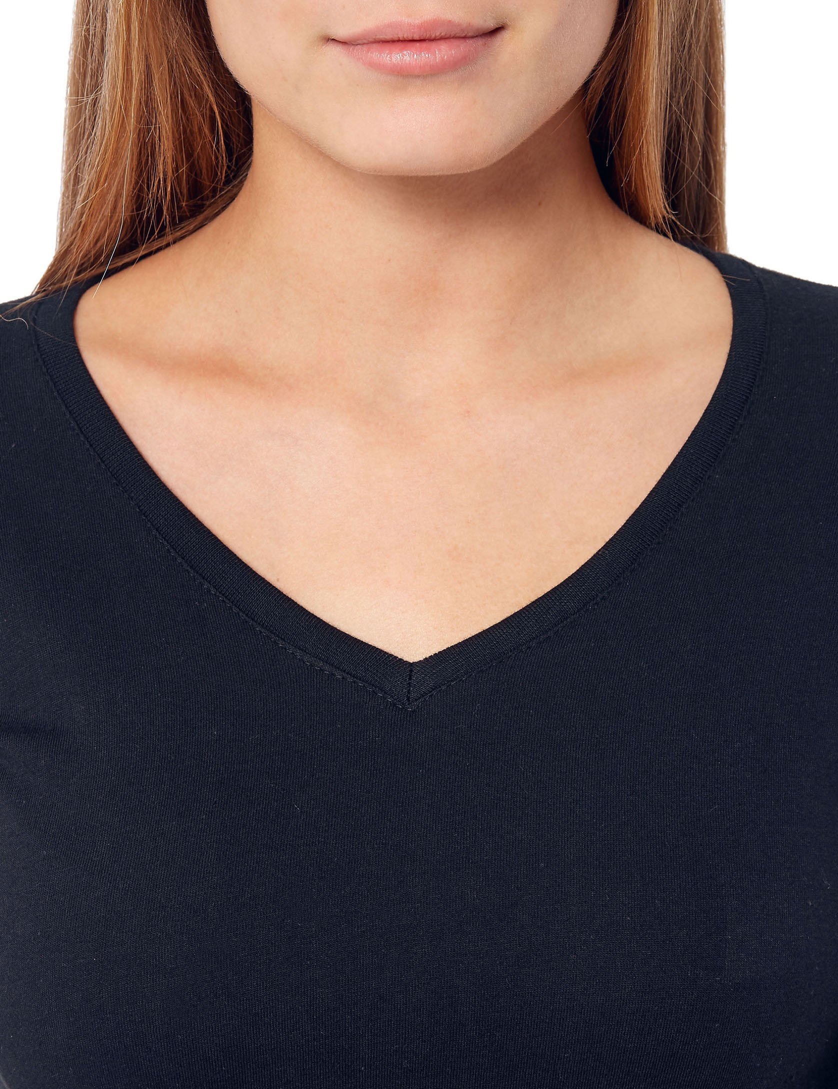 berydale Basic Langarmshirt Damen Baumwolle I 3er Set I Longsleeve Damen, T Shirt Langarm Damen, Longshirt Damen, Langarmshirts Damen, Tshirt Damen Langarm, Unterziehshirt Damen Langarmshirt
