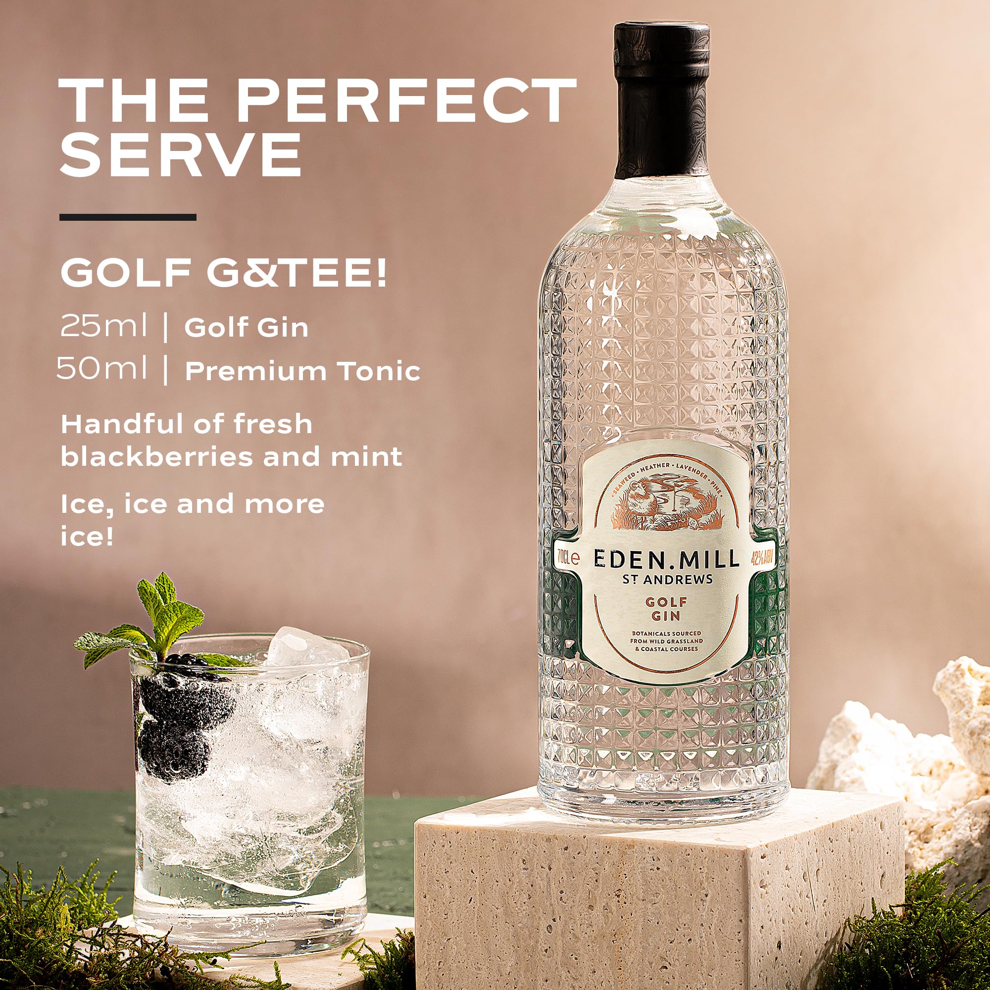 Eden Mill GOLF GIN St. Andrews 42% Vol. 0,7l