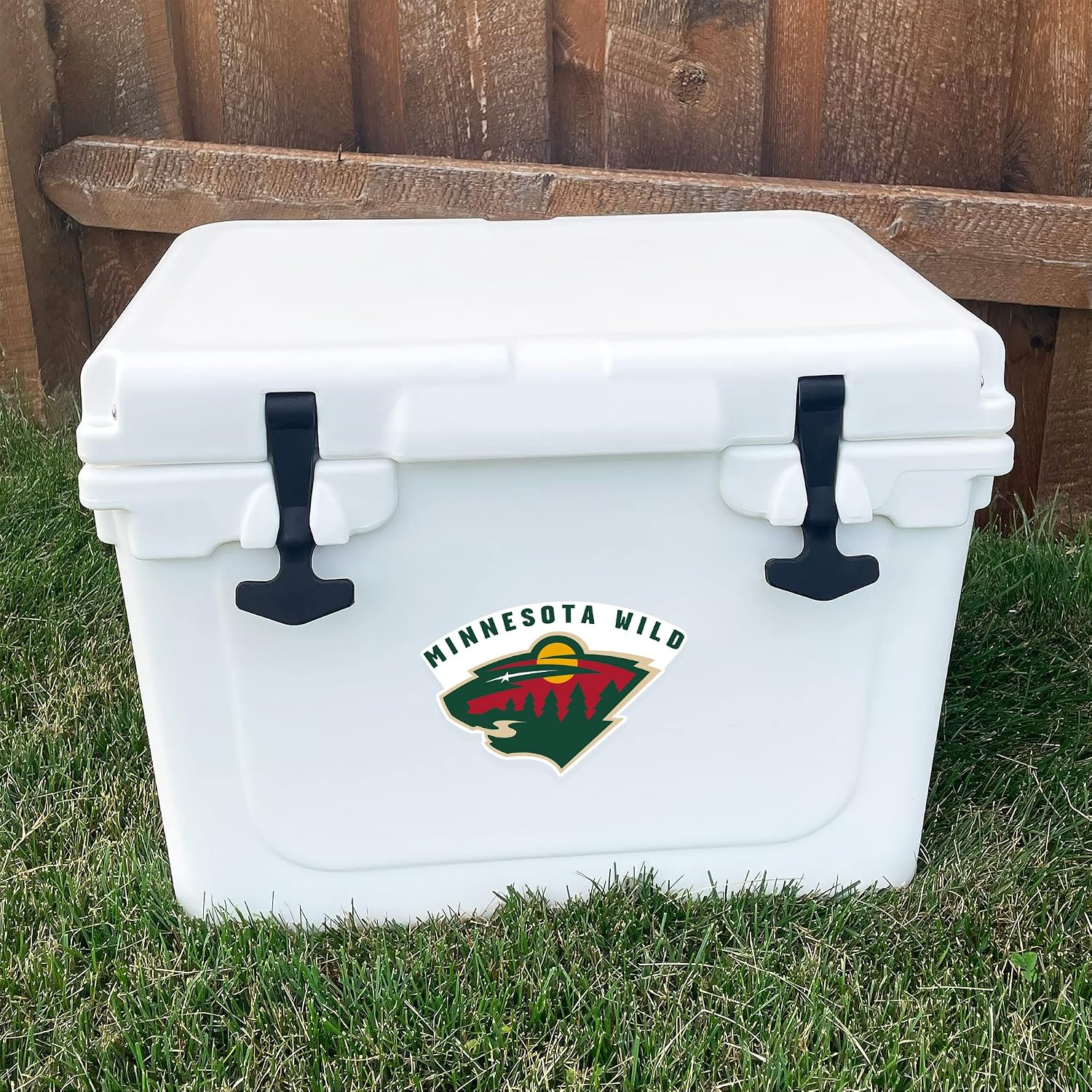 Desert Cactus Minnesota Wild Sticker NHL Team National Hockey League Vinyl Decal Laptop Water Bottle Car Scrapbook (Individual B)