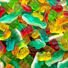 Gummy Candy Mix, Dye Free Candy, Fruit Flavors, 2 Lb Bag