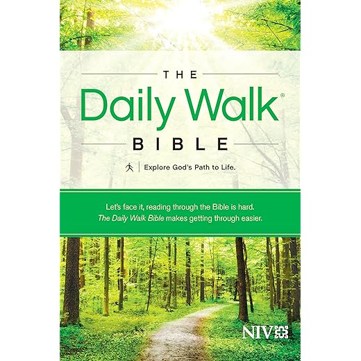 The Daily Walk Bible NIV (Softcover)