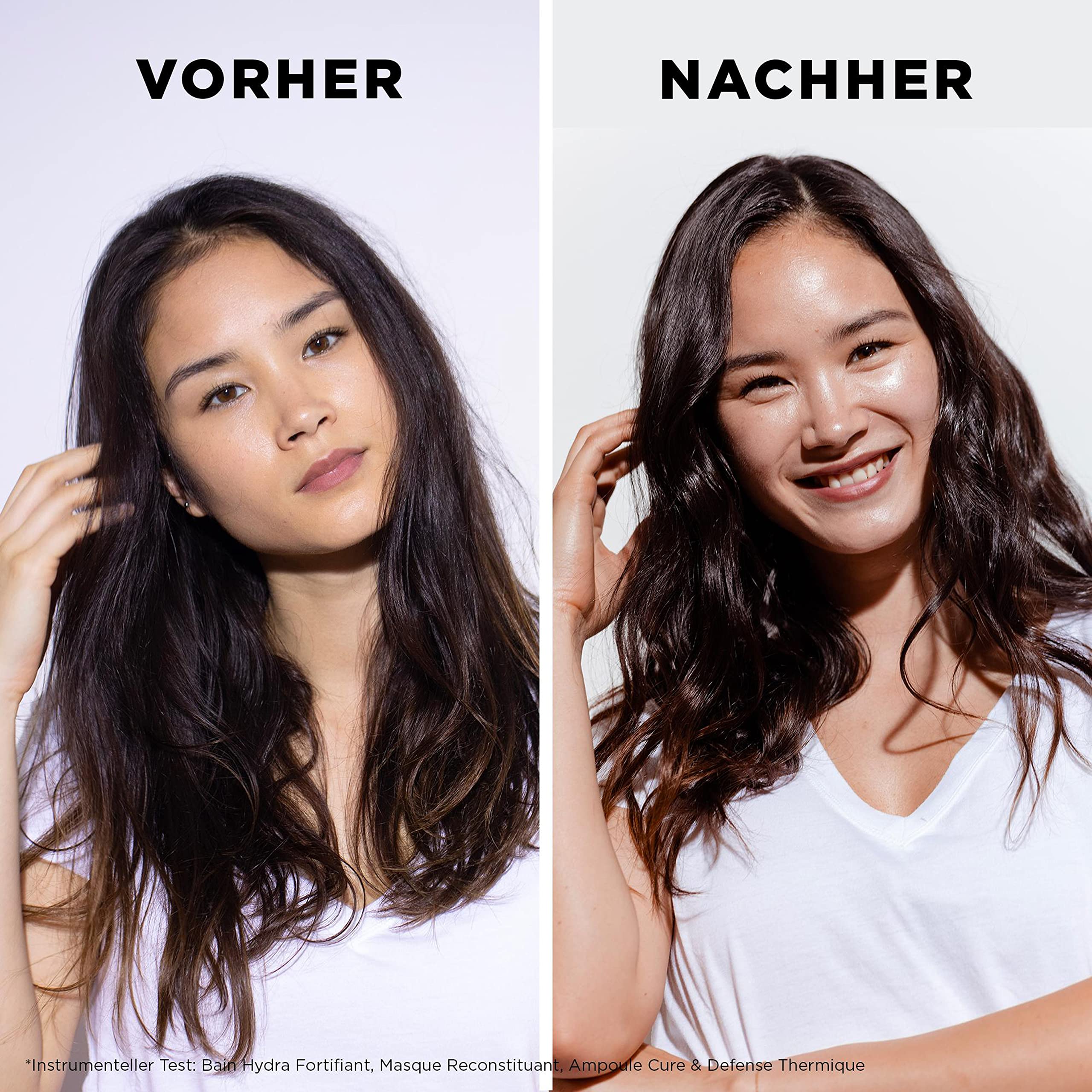 Kérastase, Genesis, Pflegeroutine mit Shampoo und Haarspülung, Für feines und brüchiges Haar, Gegen Haarausfall und Haarbruch