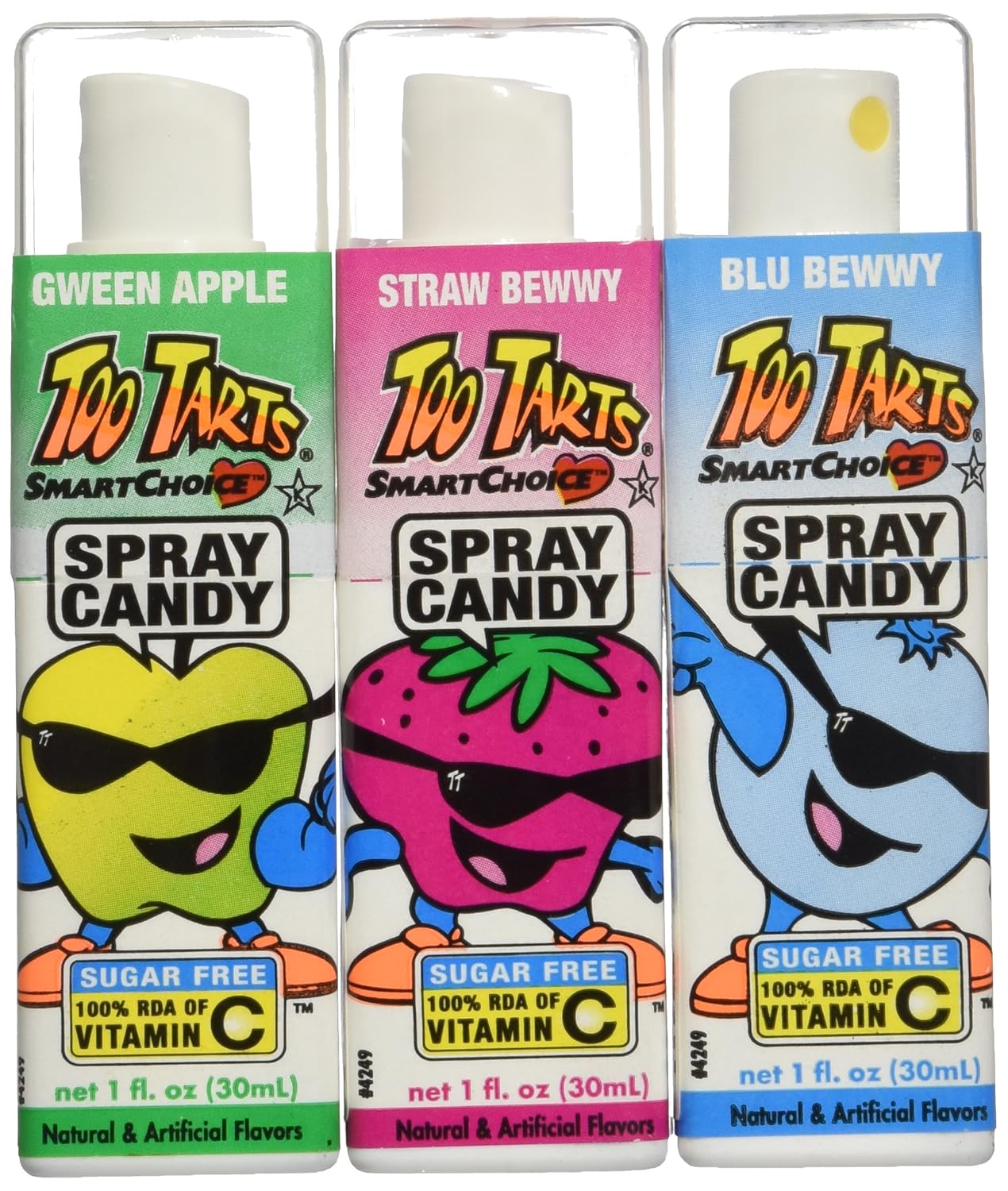 Too Tarts Spray Candy All Kidz Blend Bonus, Sweet and Sour