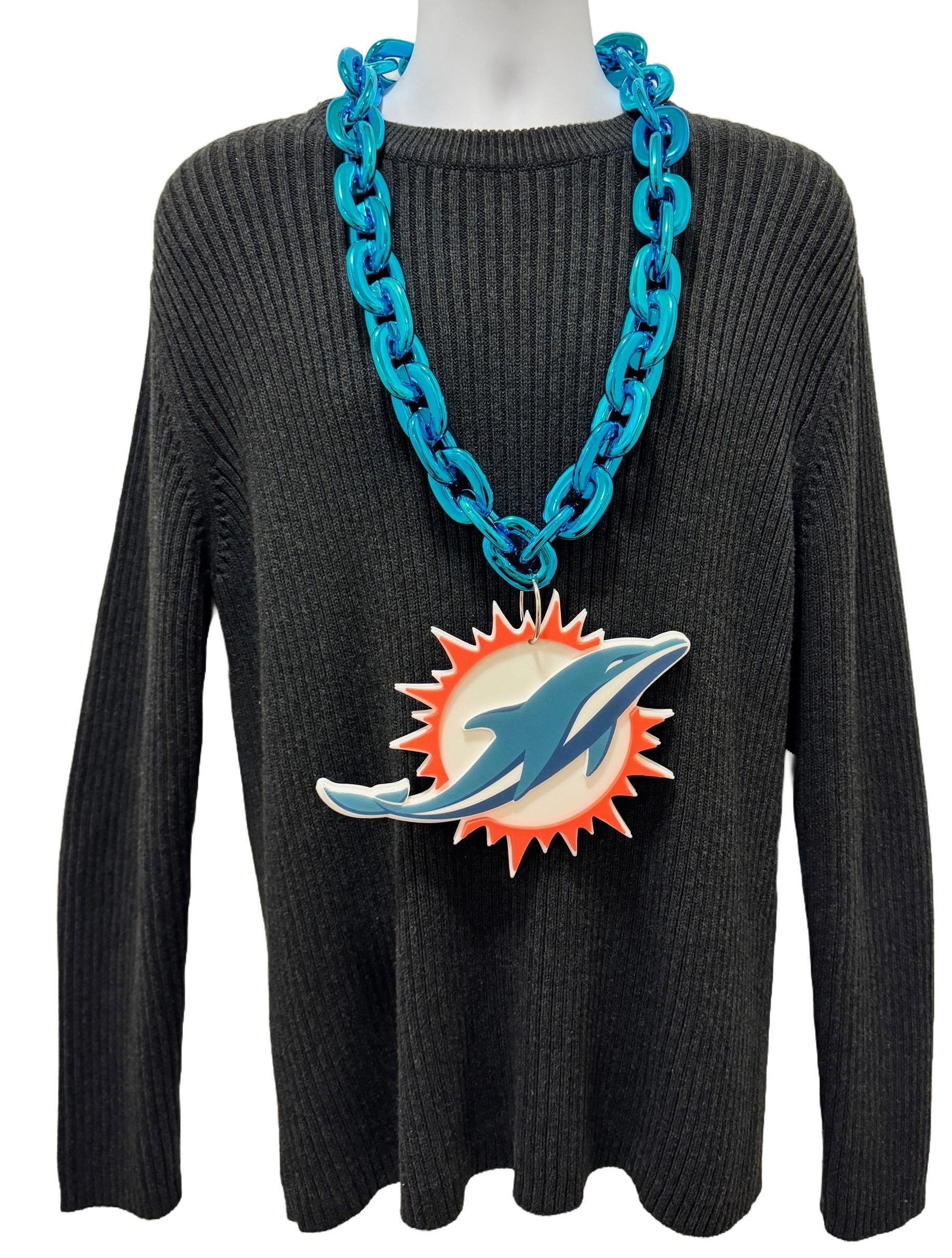 Aminco Miami Dolphins NFL Fan-Kette, Teal