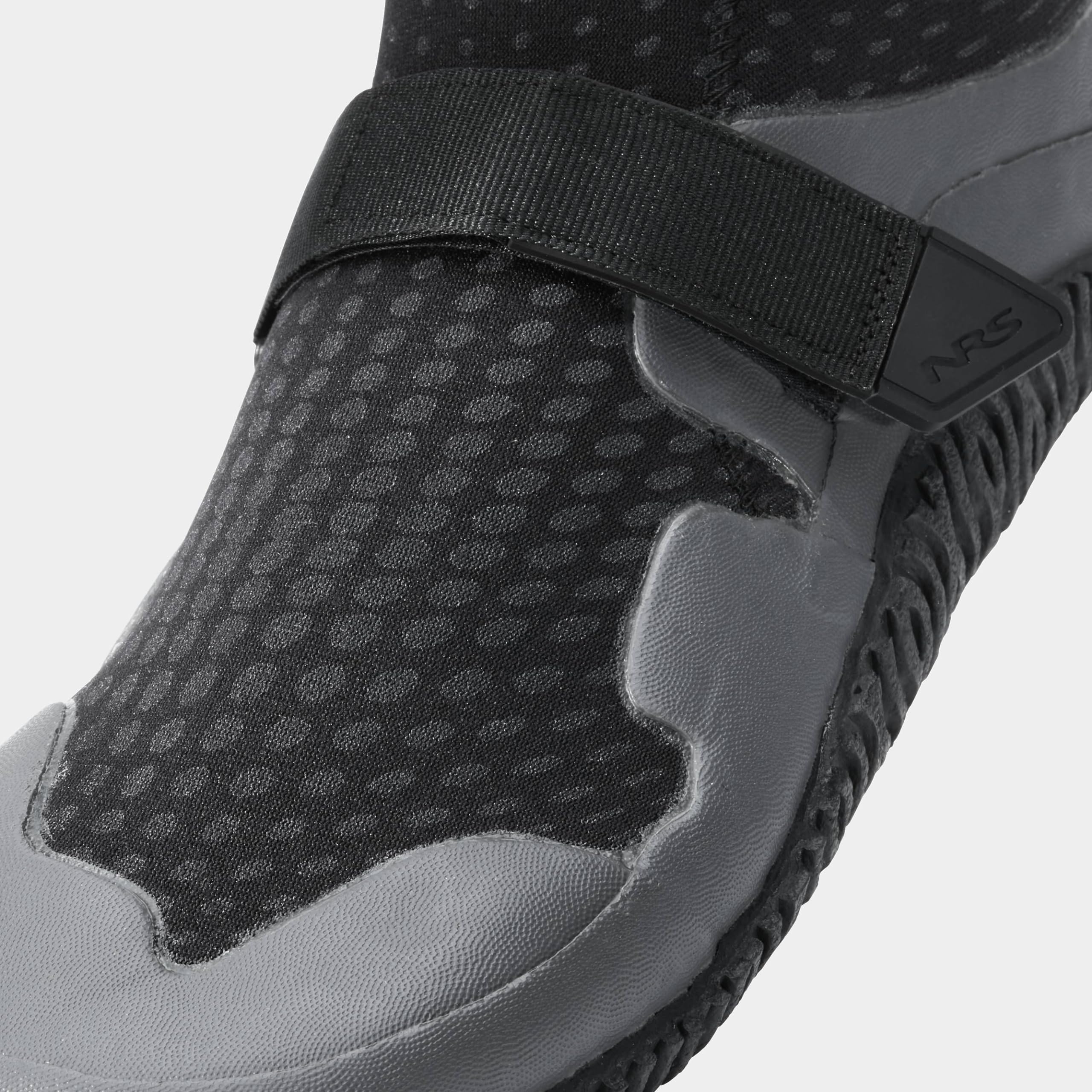 NRS Paddel Neoprenschuh Herren Schwarz Kajak Kanu SUP Rafting Wasserstiefel wetshoe Angeln Fischen Segeln Kälteschutz Kayak Boot Outdoor Wasserschuh