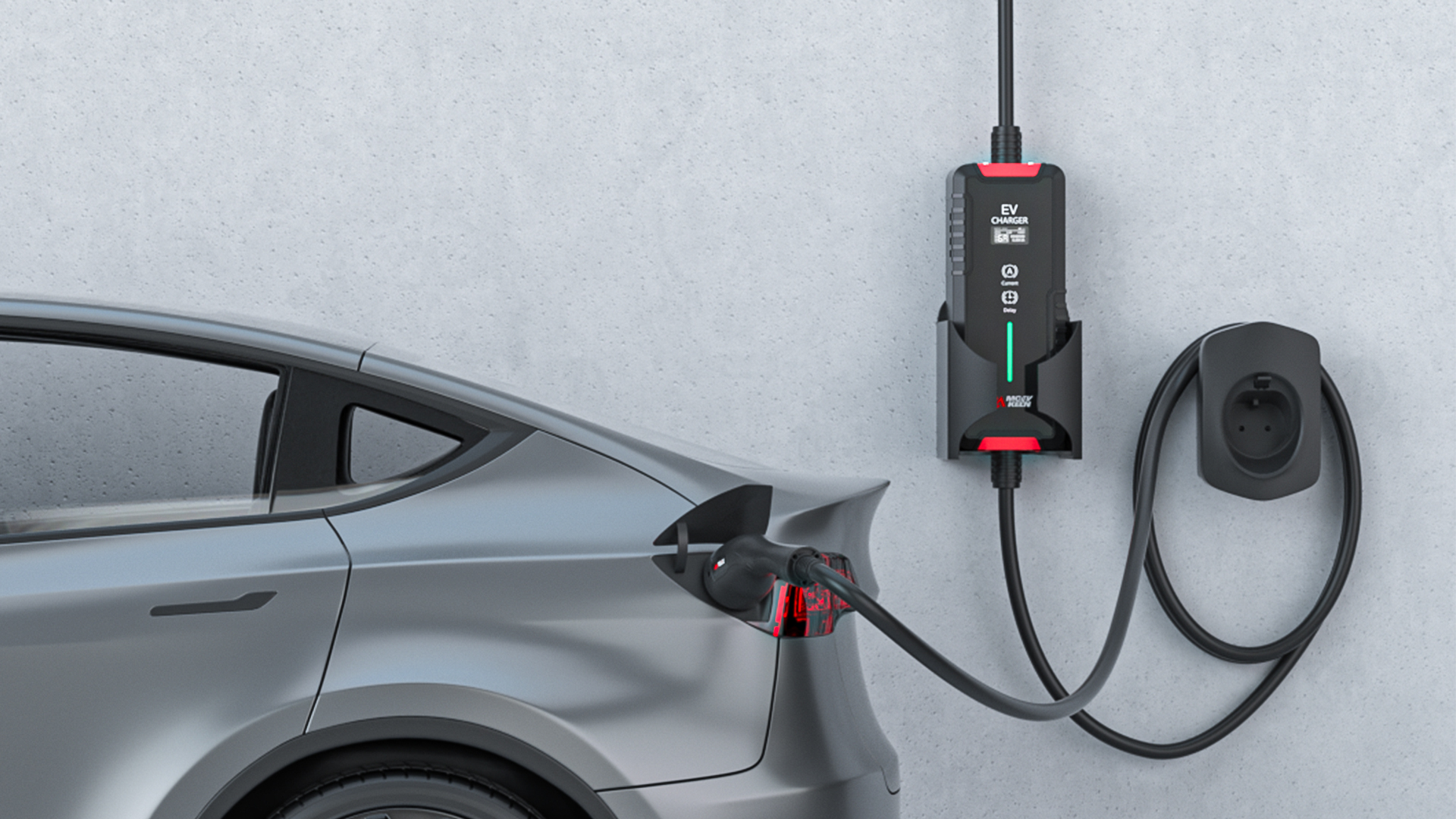 Supporto A Parete Per Cavo Di Ricarica EV – Tipo 2 – Per Wallbox E Stazioni Di Ricarica - Foto 3