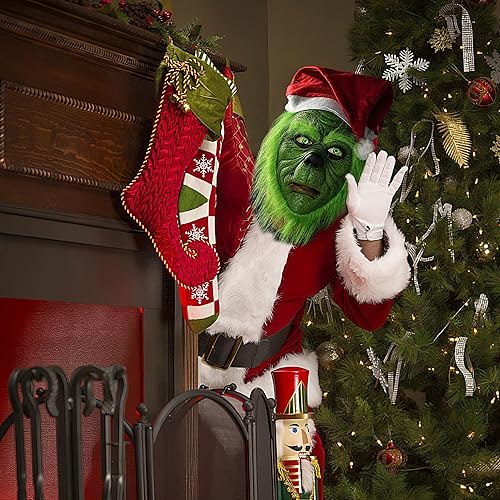 Miniatura 72 de YU FENG Máscara de disfraz para Halloween, mascarada, cosplay, fiesta divertida