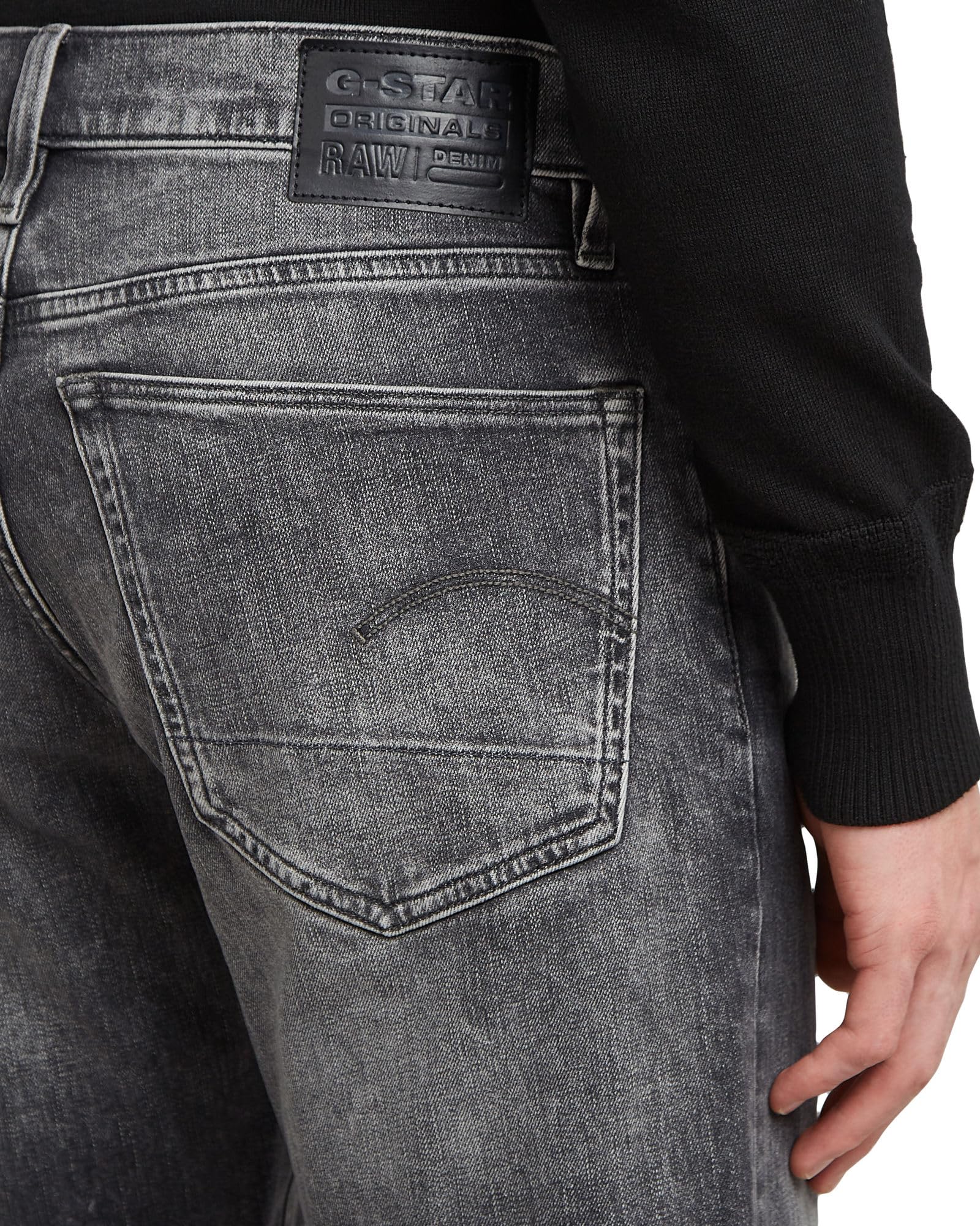 G-Star RAW Herren 3301 Regular Tapered Jeans – Bild 6