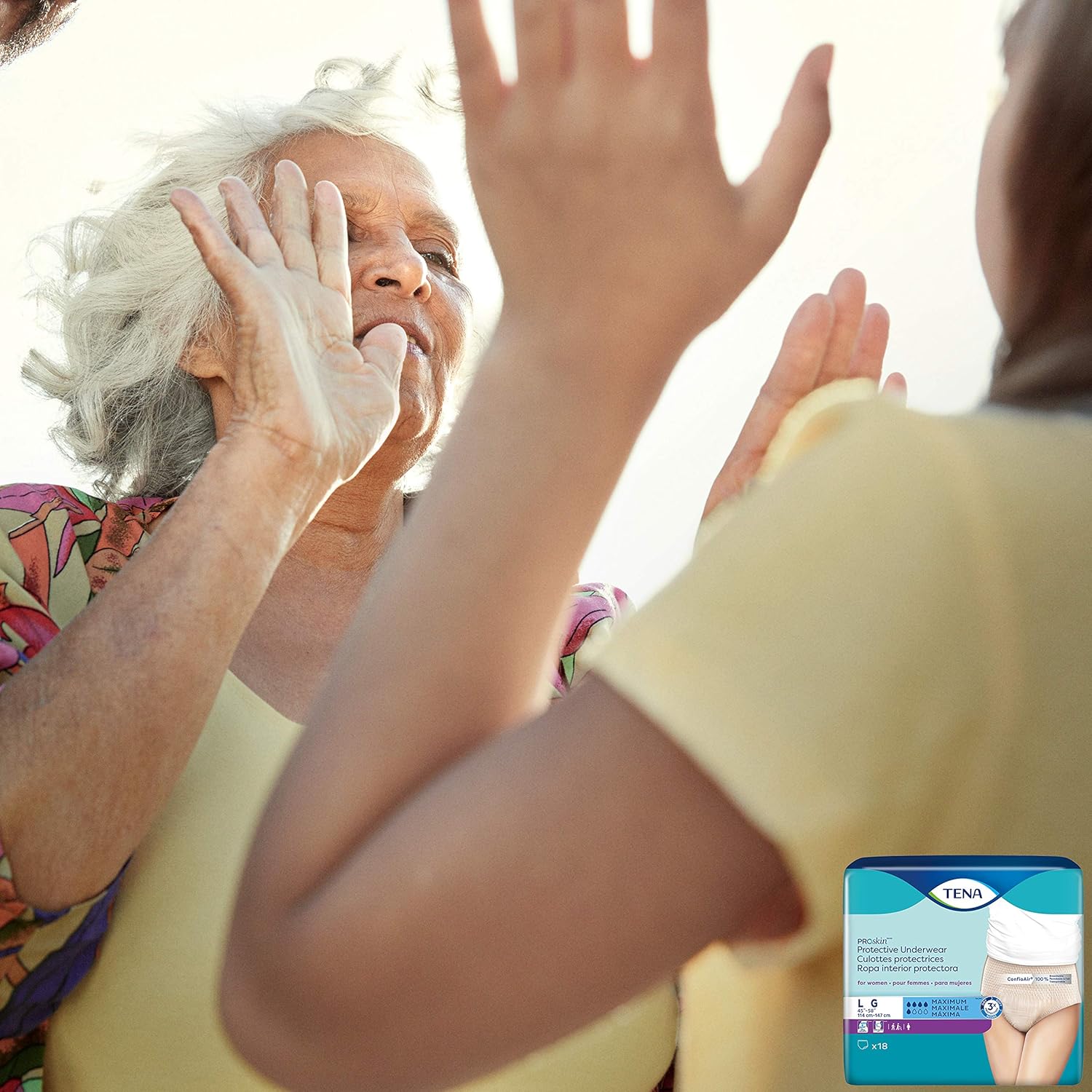 Tena ProSkin Incontinence/Bladder Control Underwear for Women, Maximum Absorbency, S/M, 80 ct : Everything Else