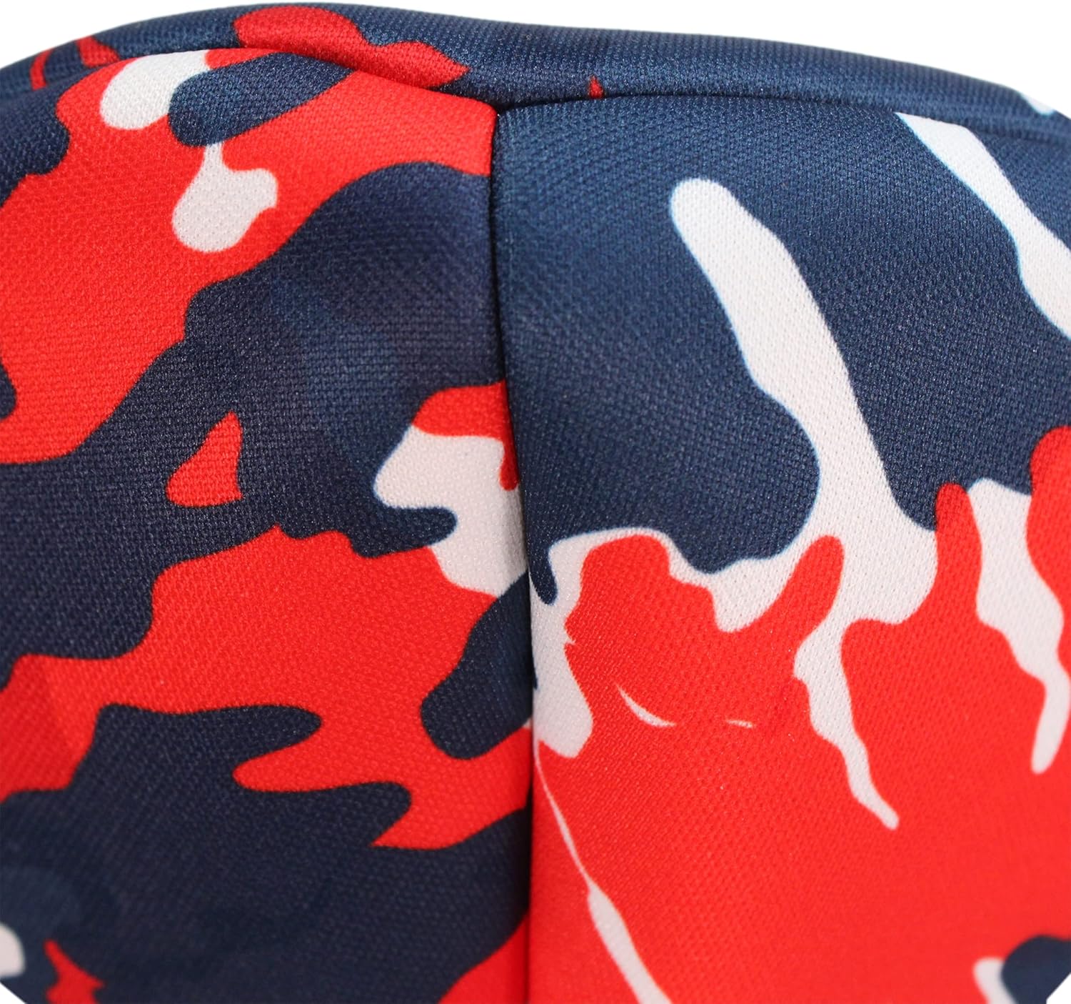 Blue & Red Spiral Tie Dye | BeeJoss Golf Club Headcover | Driver Fairway Hybrid-Sold Separately | Handmade in USA