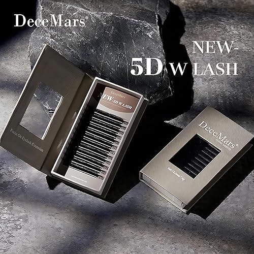 Miniatura 5 de Nueva extensión de pestañas 5D W (8-15MIX, NEGRO-D-0.003 in)