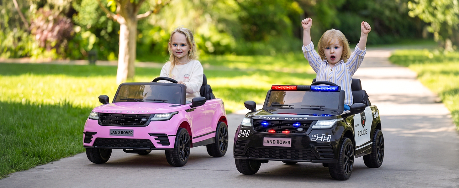 Licensed Land Rover 24V Ride on Toy Electric Car