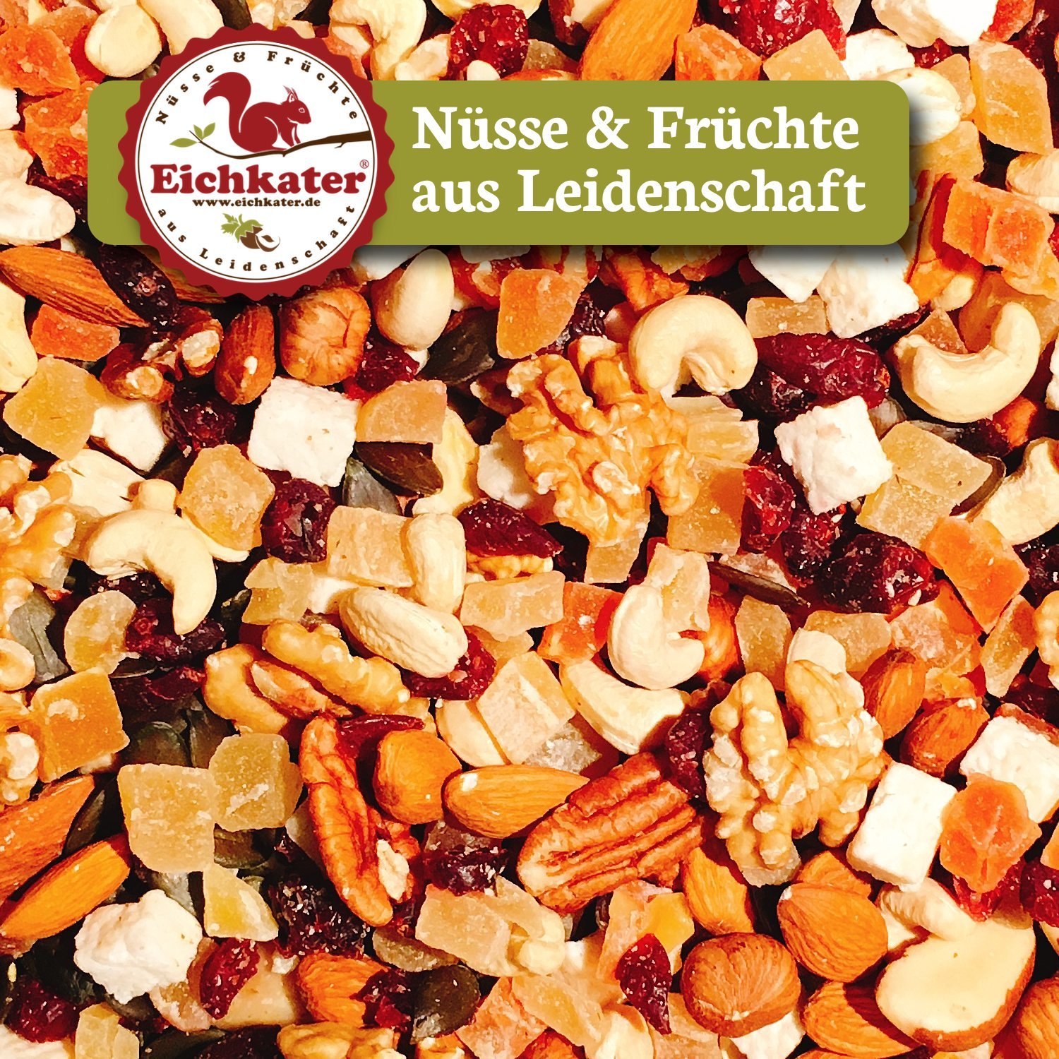 Eichkater Nuss-Frucht-Mix Exotic 6er-Pack (6x1000g)