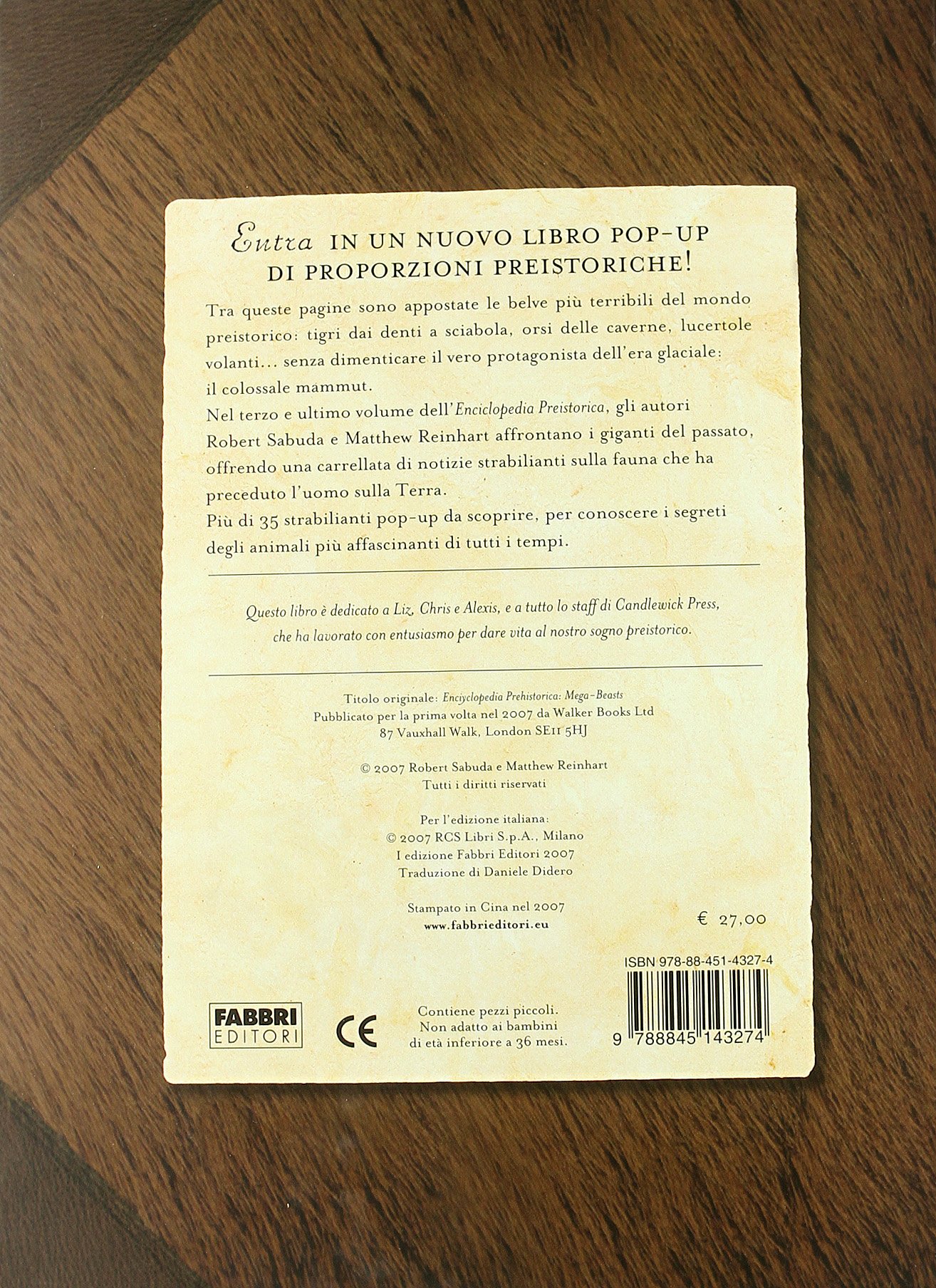 Enciclopedia preistorica. Bestie giganti. Libro pop-up. Ediz. illustrata