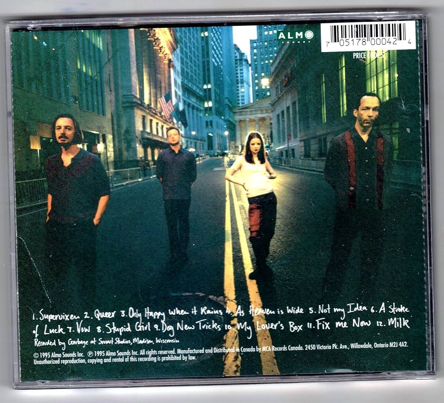 レアgarbage ガービッジ直筆サインレコード　2lp analog アナログ Amazon.co.jp: Garbage: ミュージック