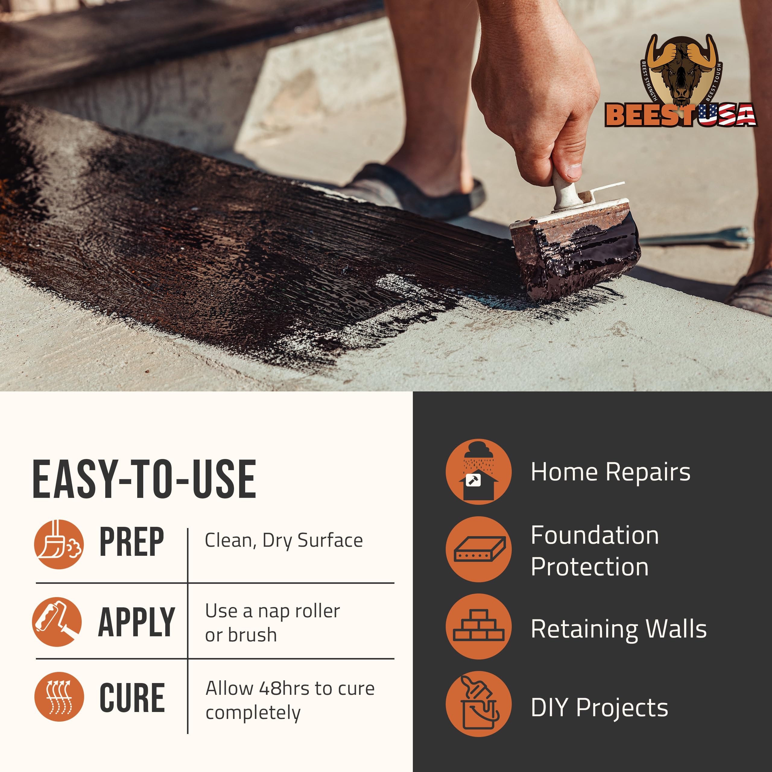 Exterior Foundation Waterproofing Products How To Waterproof A Block