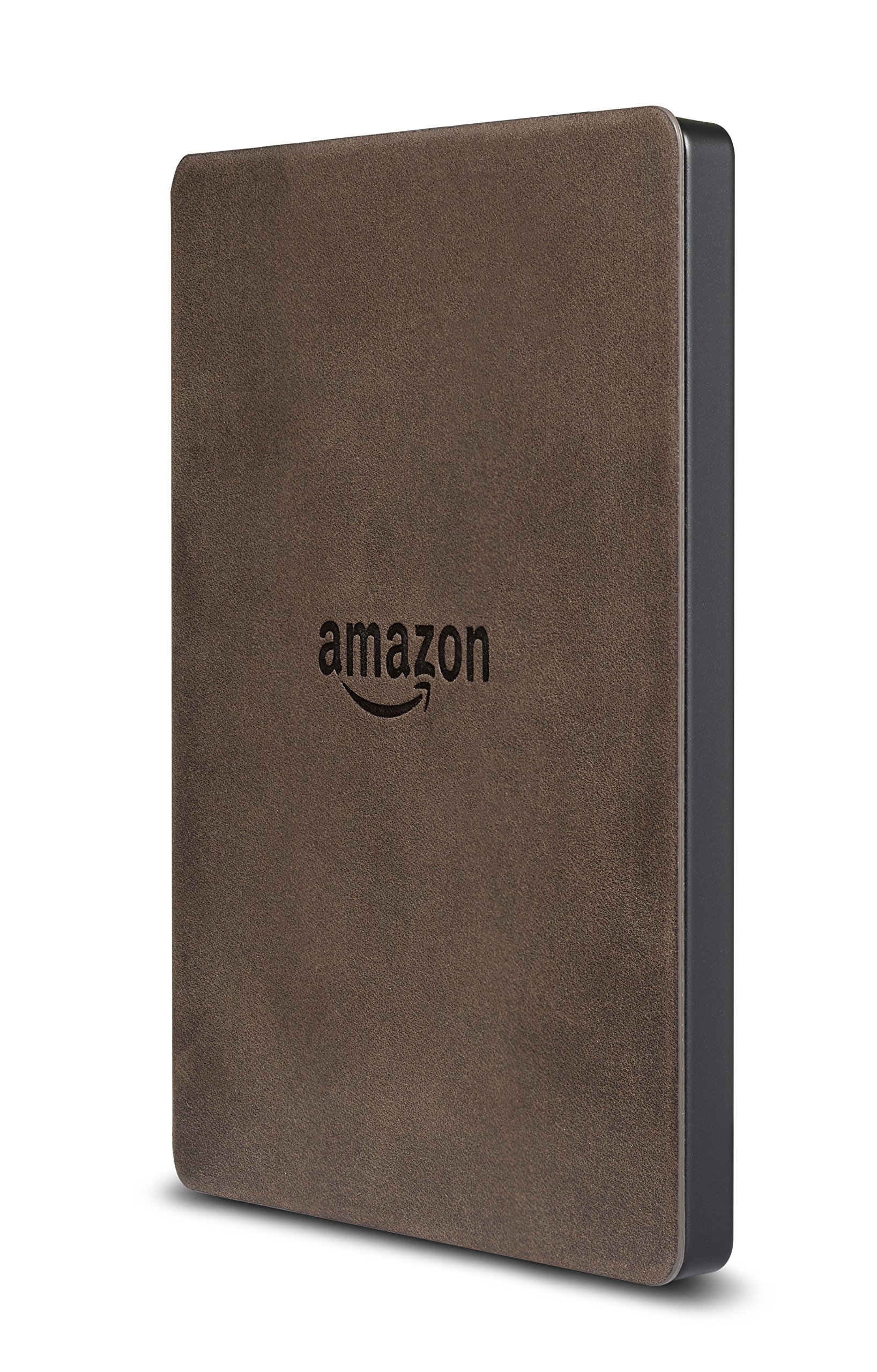 Amazon - Custodia-caricatore in pelle premium per Kindle Oasis, Noce