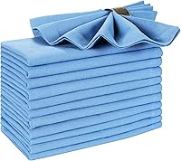 Vista 10 de Hausattire Servilletas reutilizables lavables 100% algodón 18 x 18 pulgadas Servilletas de mesa para decoración de cesta de Pascua de primavera