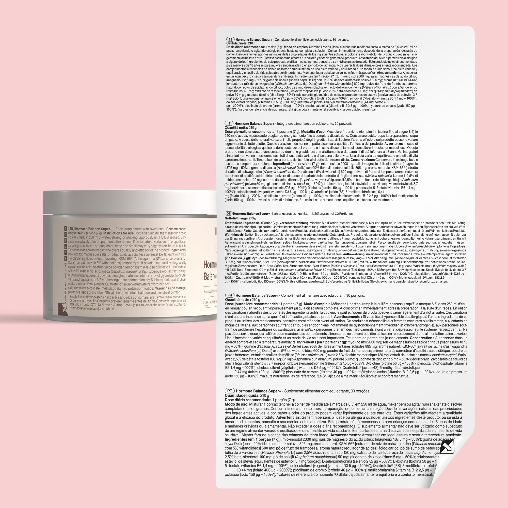 Tummy Tox Hormone Balance Super+ Mio-Inositol en Polvo 2000 mg