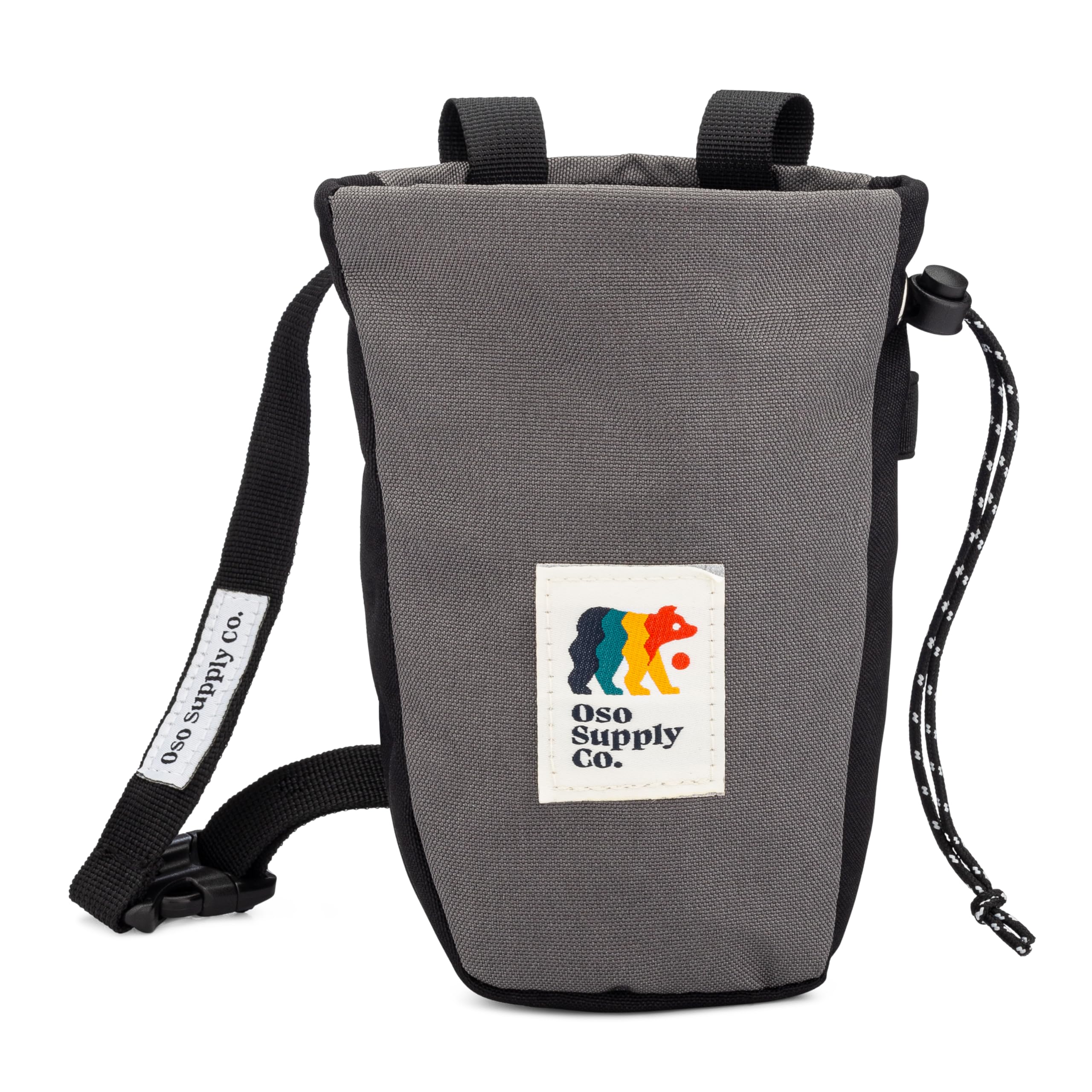 Oso Supply Co - Chalk Bag for Rock Climbing, U-Shaped Chalk Bucket