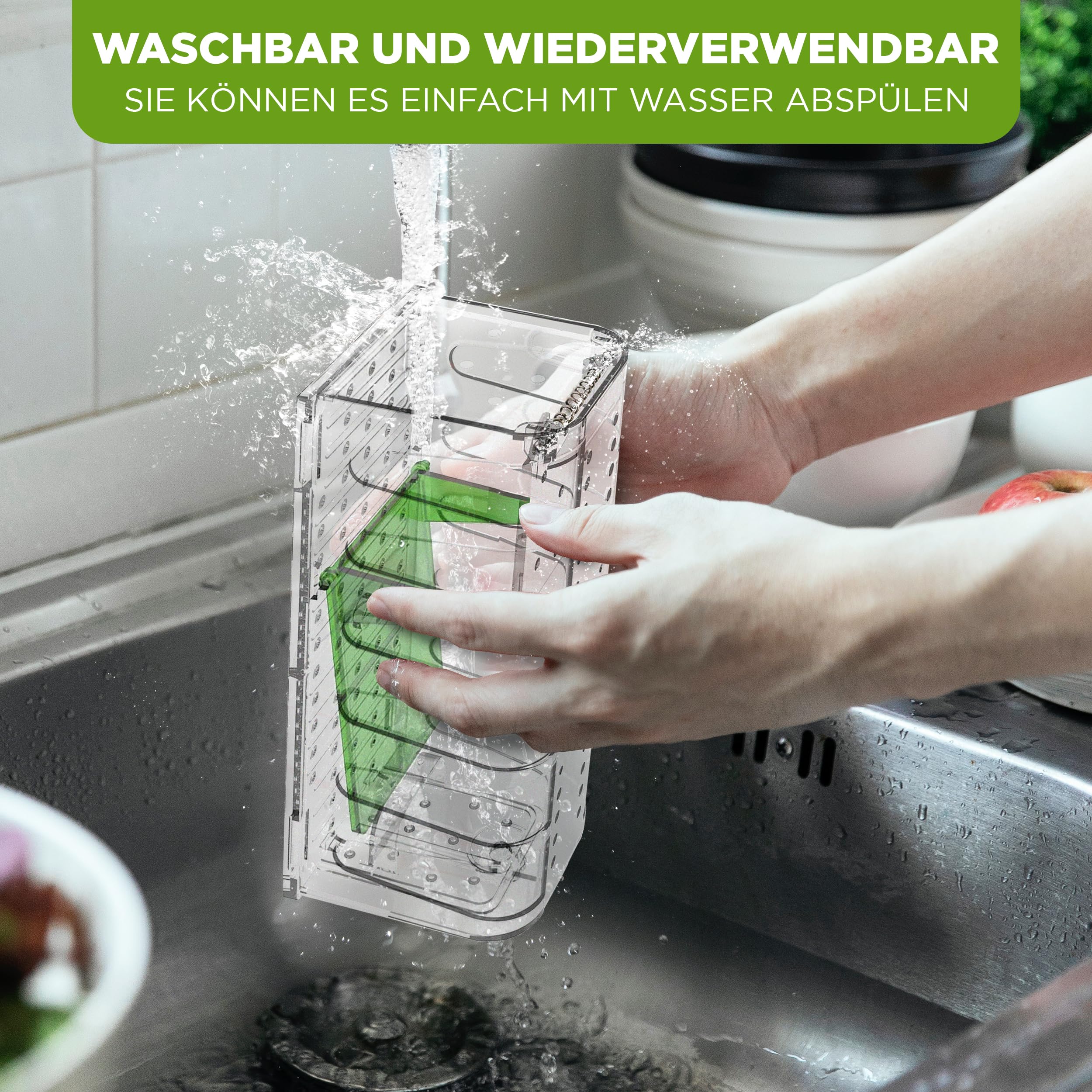 ISOTRONIC Mausefalle Lebend mit Köderbox – tierfreundliche Lebendfalle für Mäuse, Ratten & andere Nagetiere – Wiederverwendbare Rattenfalle mit berührungsloser Freigabe & extra Luftlöchern (1 Stück)