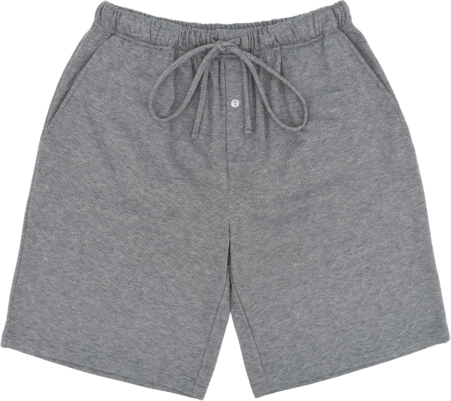 Andrew Scott Men's Executive Soft Peach Fleece Sleep Shorts |All Season Drawstring Lounge Pj Jams |Multi Packs