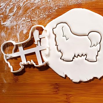 EROTNGO Havanese Dog Body Cookie Cutter - Bake Adorable Dog-Shaped Treats, Perfect for Bichon Lovers (Only Body)