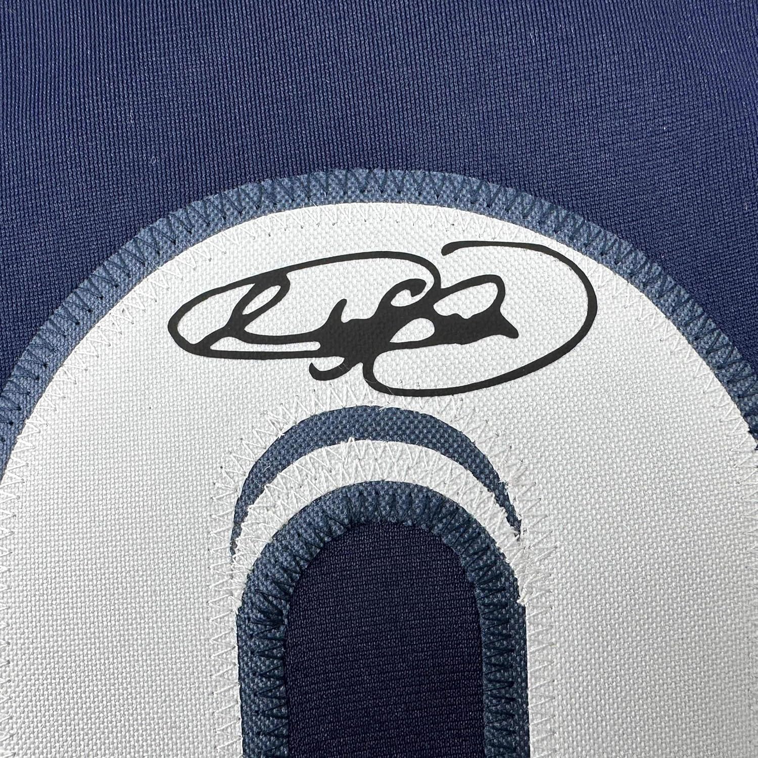 Facsimile Autographed Neymar Jr. PSG Blue Reprint Laser Auto Soccer Jersey Size Men's XL - Image 2