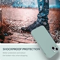 Vista 110 de SURPHY Compatible con iPhone 13 Mini Funda con Protector de Pantalla, (Protección de Cámara y Forro de Microfibra Suave) Funda de Teléfono