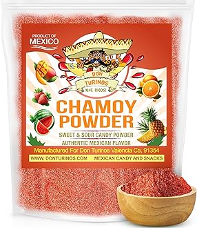 Chamoy Powder 12 oz Bag – Sweet, Spicy, Tangy Mexican Candy Powder for Fruit, Snacks, Candy & Drink Rims – Authentic Flavor Blend with Chile, Lime, Salt and Sugar – Resealable Bulk Pack By Don Turinos