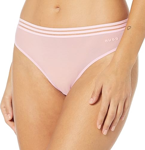 HUGO Tanga brasileña transparente para mujer