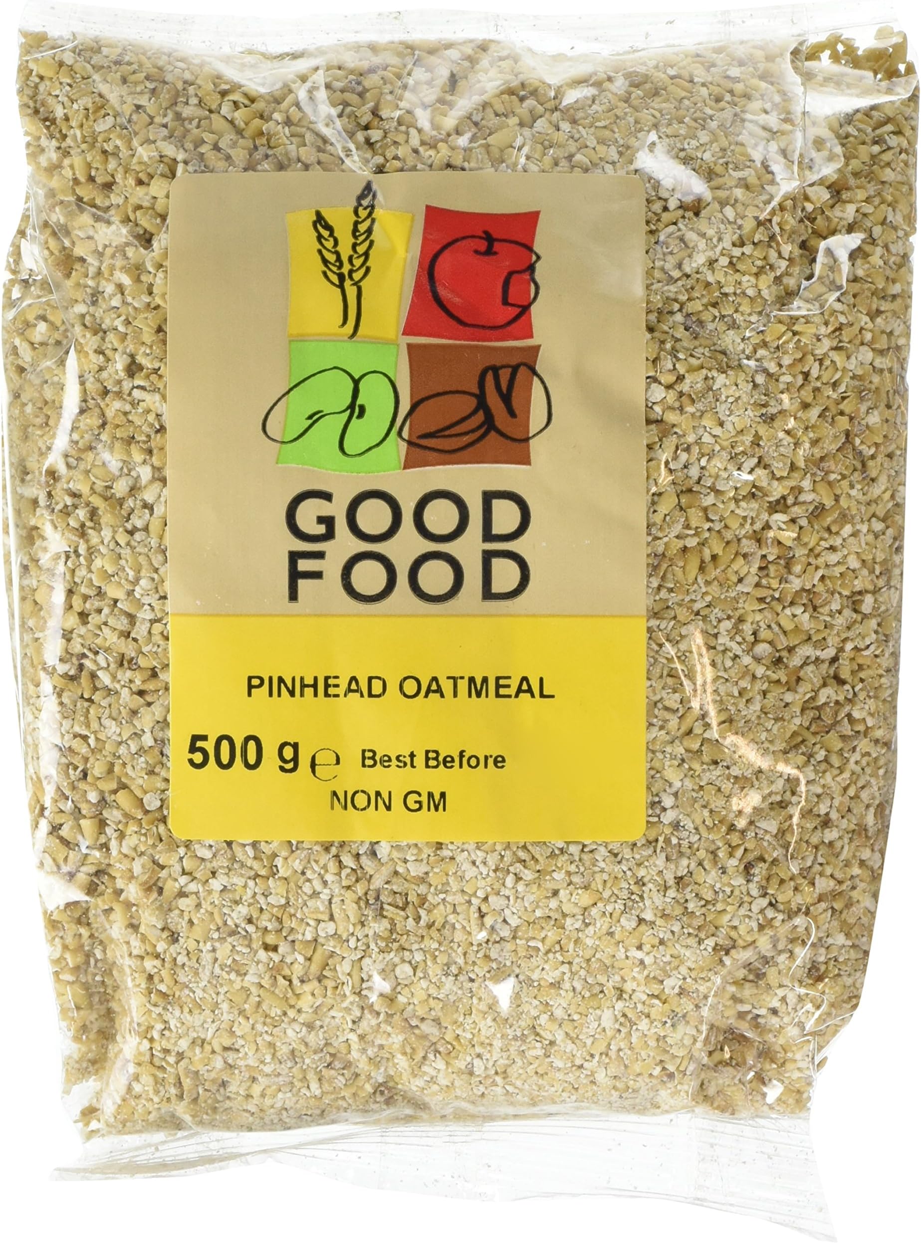 Good Food Pinhead Oatmeal 500g (Pack of 6)
