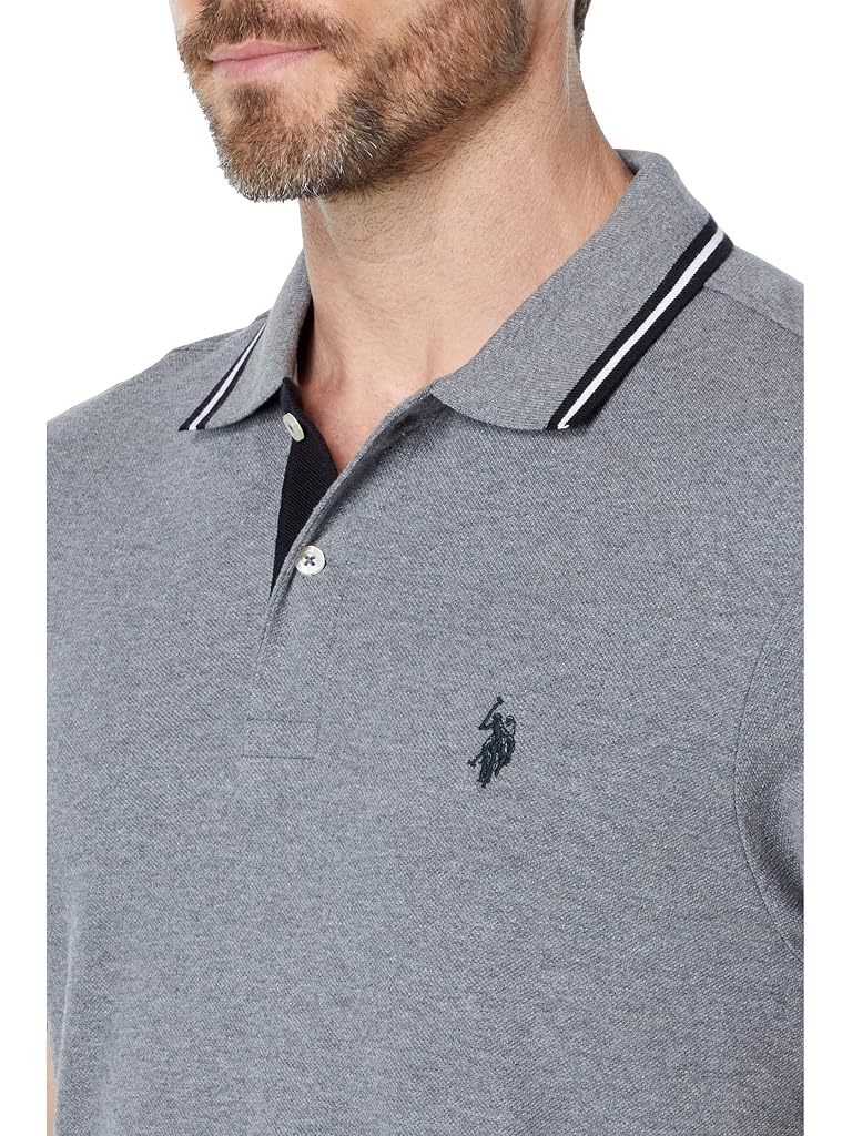 U.S. POLO ASSN. Slim Fit Small Pony Pique Polo