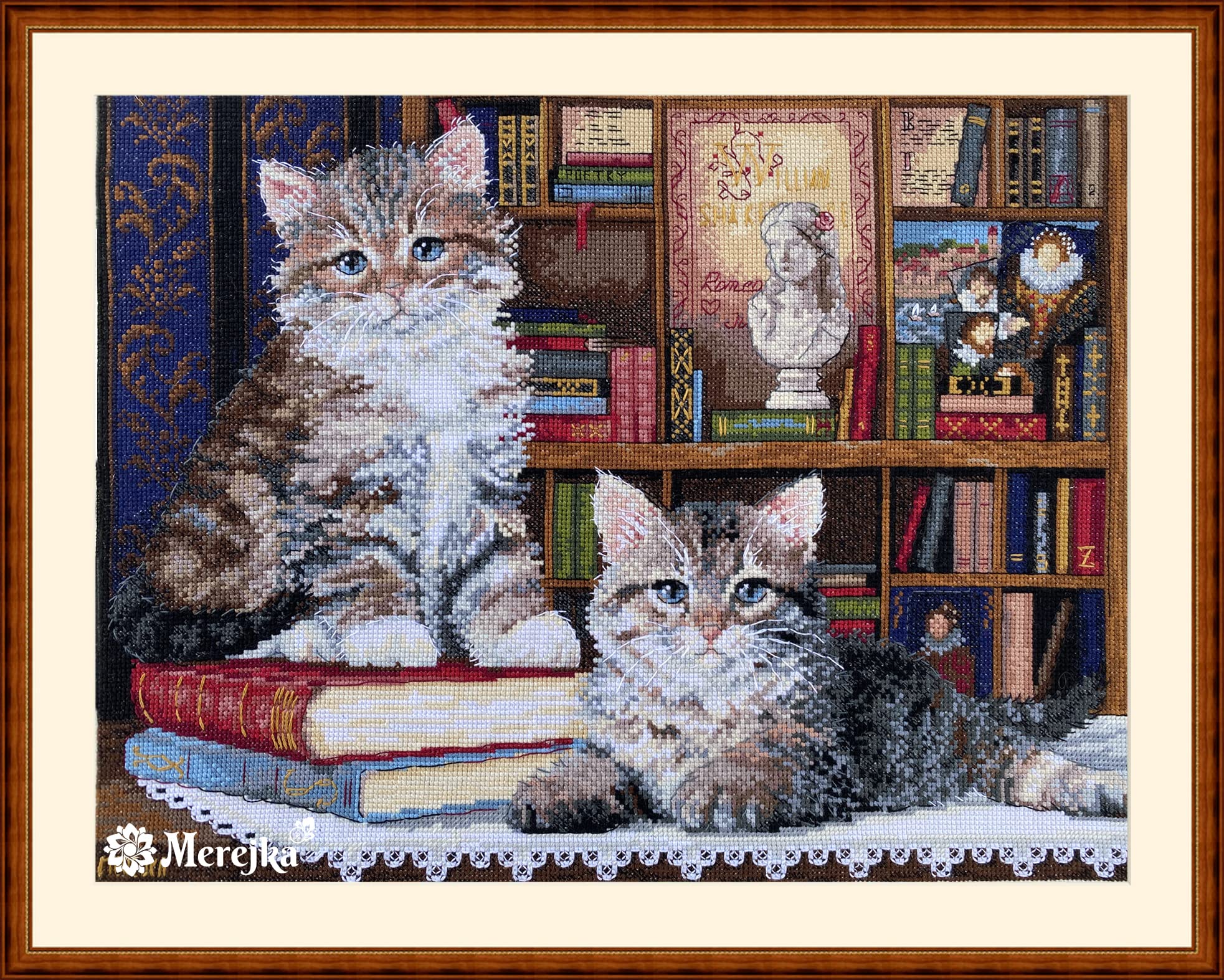 Merejka Multicoloured Cross Stitch Set, 34,5X26 Cm