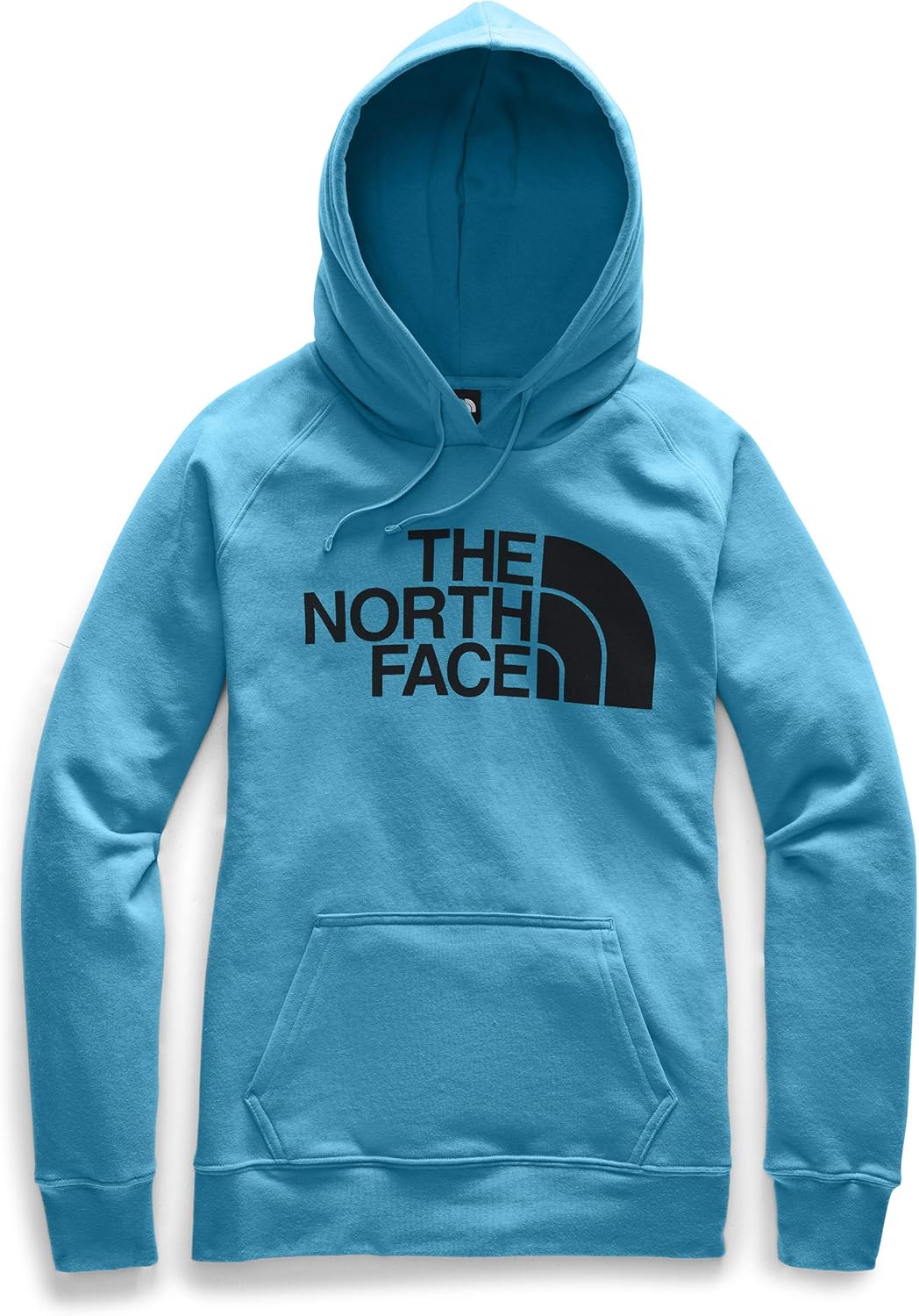 THE NORTH FACE Women's Half Dome Pullover Hoodie, Barrier Reef Blue/TNF Black, Medium