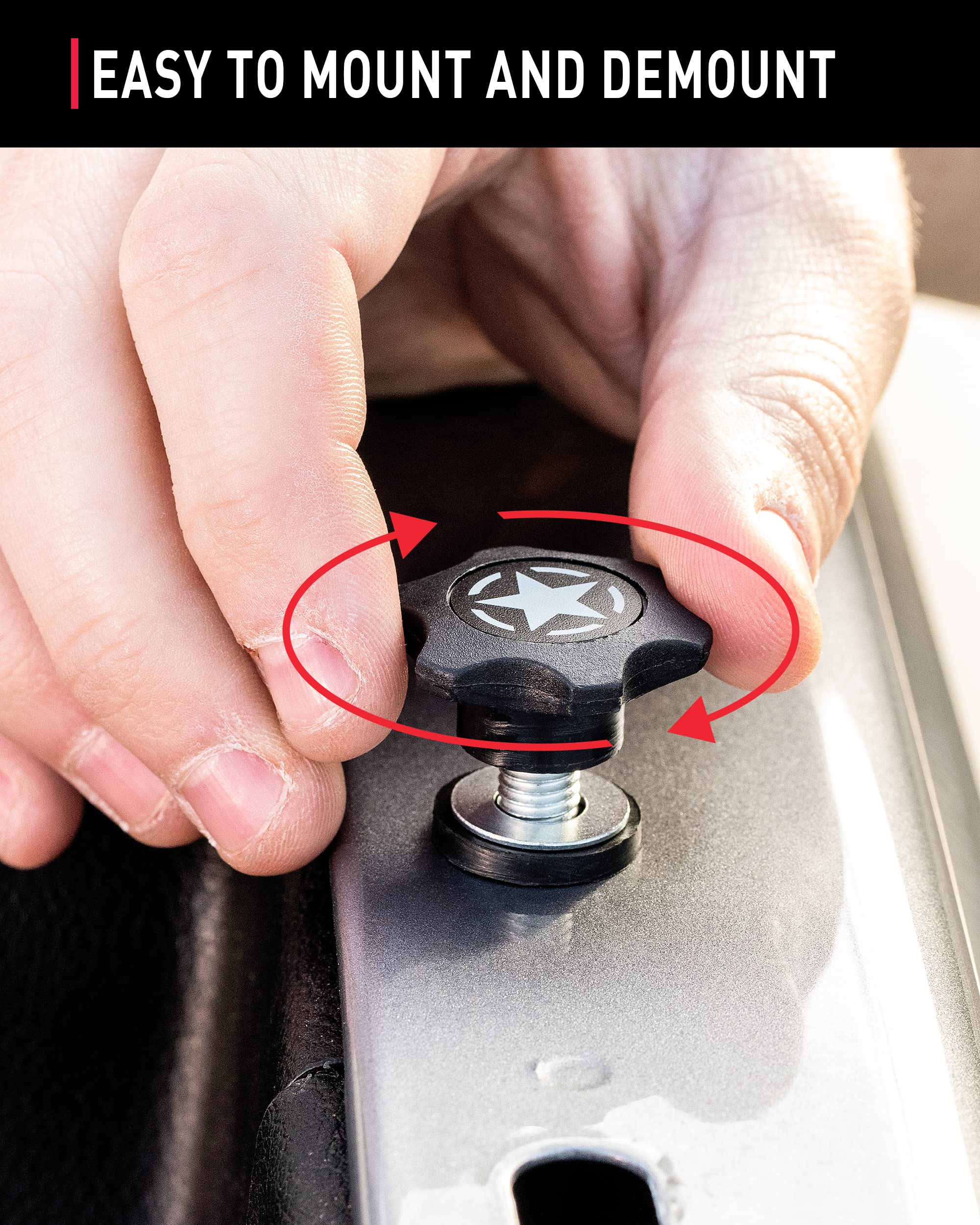 Buy GPCA Tie Down Quick Removal Thumb Screw Bolts Set Compatible with