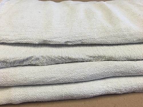 Miniatura 2 de Paquete de 25 nuevos trapos blancos para tienda, mecánica, grado industrial