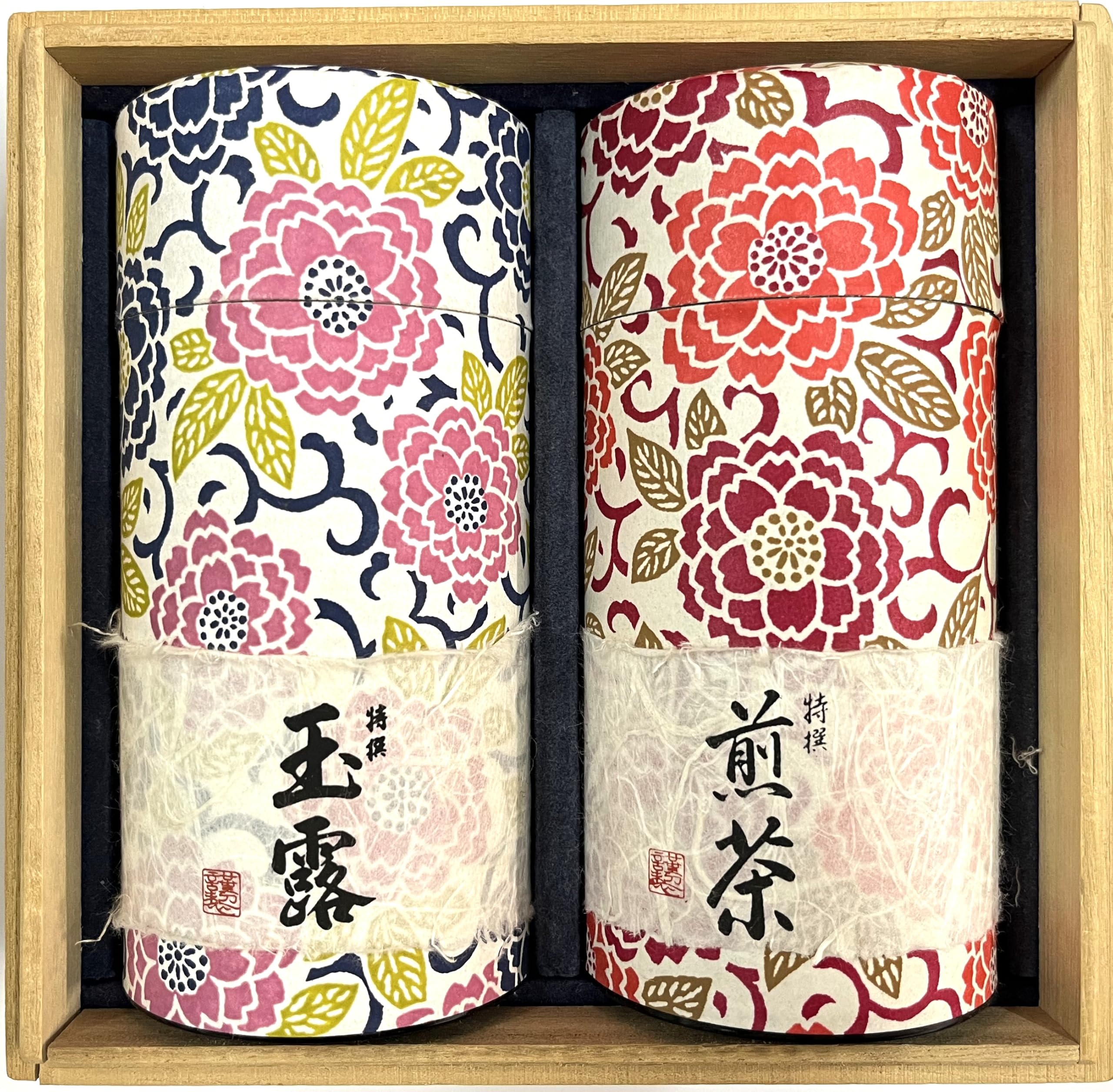 Amazon | 【煎茶ギフトセット】2種詰合せ (《茶筒・桐箱入り》上煎茶