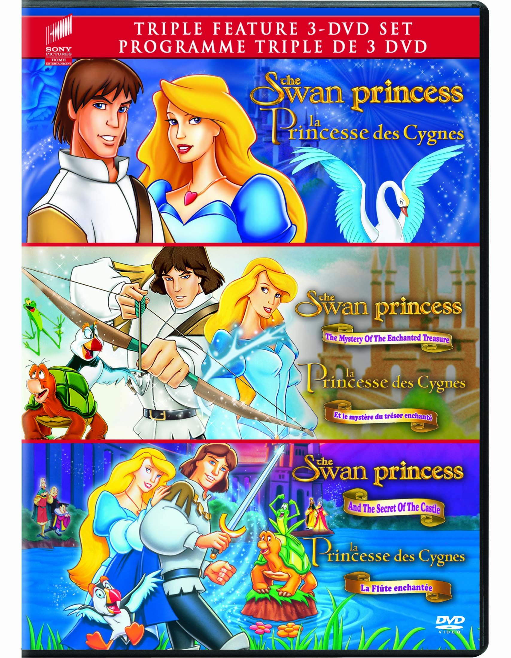 Swan Princess (Triple Feature) Bilingual [DVD]