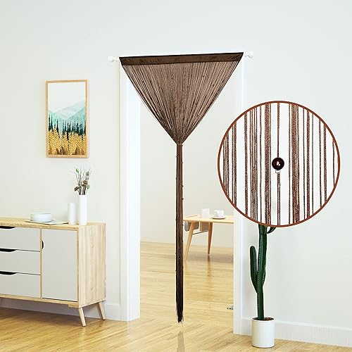 Miniatura 9 de Cortinas de puerta con tiras de cuentas. DIY cuentas densas para puertas,entradas y ventanas