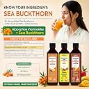 Jeena Sikho Swaranfalam Amrit Himalayan Sea Buckthorn Berry Pulp/Juice Concentrate | Mango Flavour | With Ashwagandha | Cold-Pressed | Natural Vitamin C, Omega 3 6 7 9 & Antioxidants | Supports Immunity, Skin Glow & Gut Health | Ayurvedic Seabuckthorn Juice gallery image