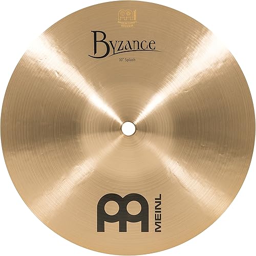 Meinl Cymbals B10S Byzance Platillo tradicional Splash de 10 pulgadas (VIDEO)