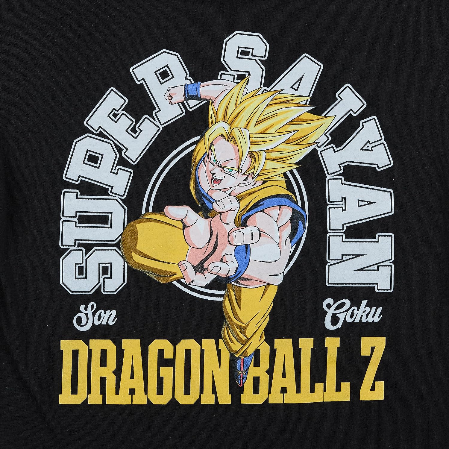 Dragon Ball Z Super Saiyan Goku Value 3-Pack of Youth Boy's Short Sleeve T-Shirts